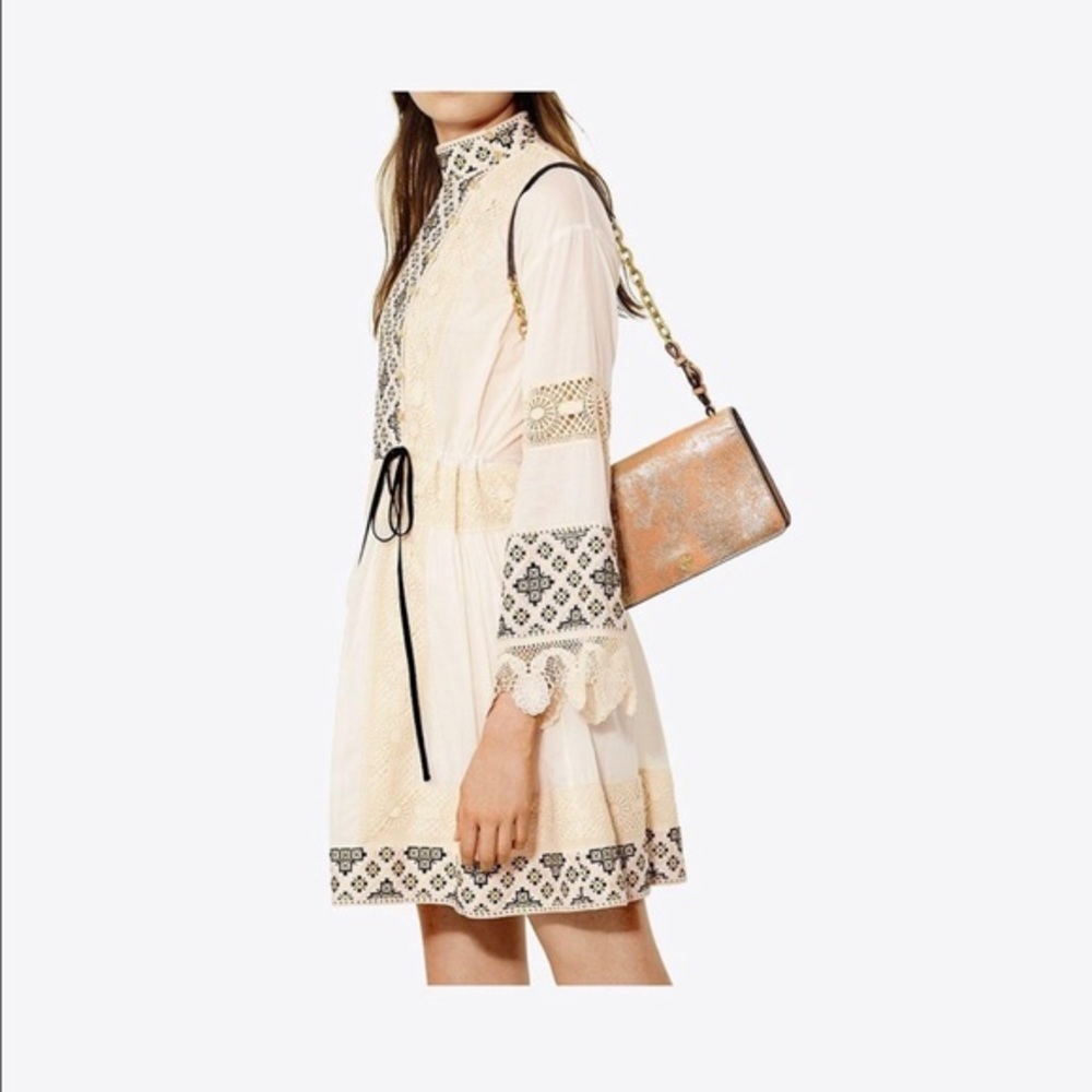 Tory Burch Sadie‎ Metallic
Shoulder Bag-Tiramisu - Picture 8 of 8
